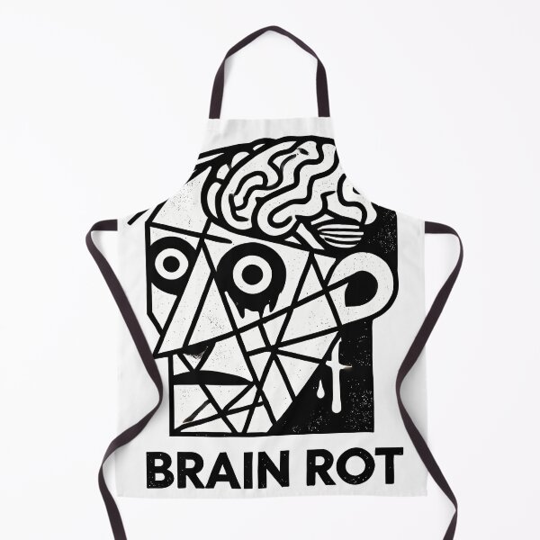Item preview, Brain Rot – Word of the Year Humor Design designed and sold by OzzFrequency.