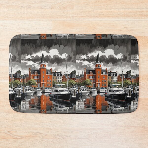 Item preview, Boats In The Harbor designed and sold by Aise06.