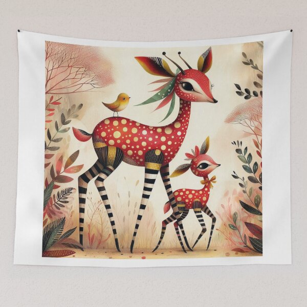 Item preview, Cheerful Antelopes designed and sold by Beyondnote-Art.