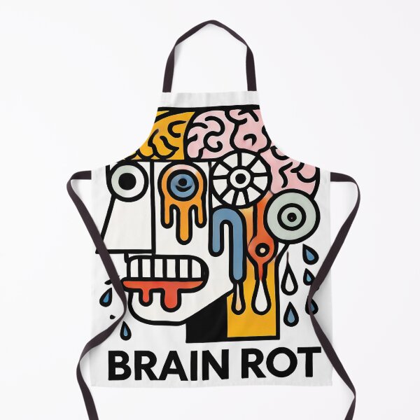 Item preview, Brain Rot – Word of the Year Humor Design designed and sold by OzzFrequency.