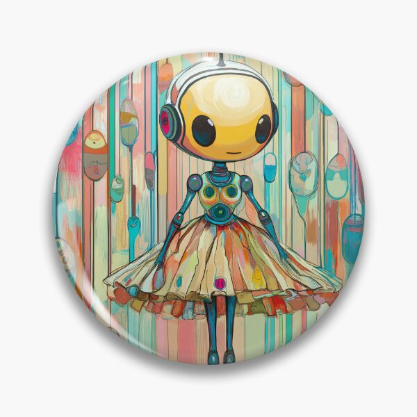 Item preview, Robot Fashion. Dressed To Compute. designed and sold by Shoot-The-Moon.