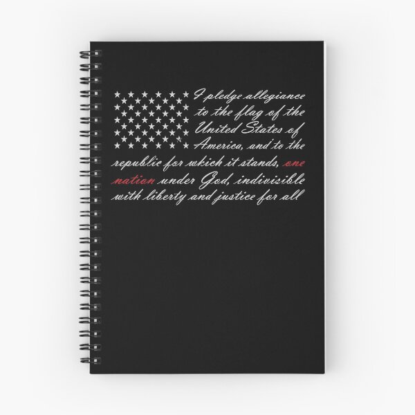 Item preview, One Nation Pledge of Allegiance American Flag  designed and sold by cosfrog.