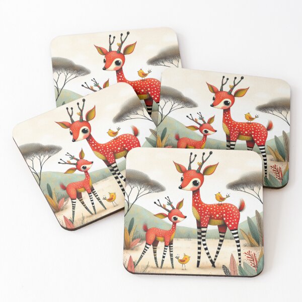 Item preview, Cheerful Antelopes designed and sold by Beyondnote-Art.