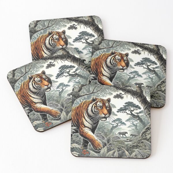 Item preview, Tiger in the Forest: Wild Majesty Unleashed designed and sold by sanattasarim.