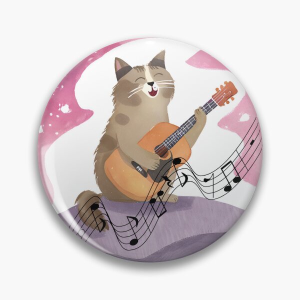 Item preview, Cat said Music Speaks where words fail designed and sold by Vibes-vintage.