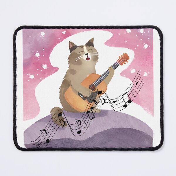 Item preview, Cat said Music Speaks where words fail designed and sold by Vibes-vintage.