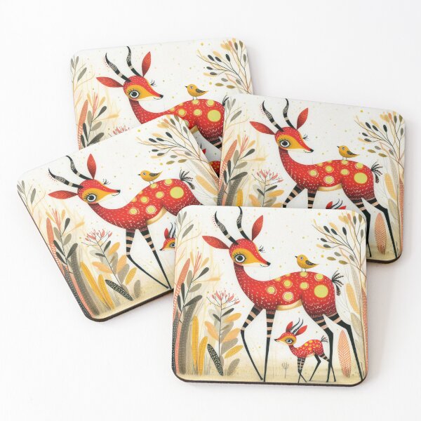 Item preview, Cheerful Antelopes designed and sold by Beyondnote-Art.