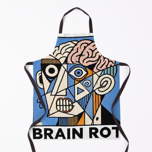 Item preview, Brain Rot – Word of the Year Humor Design designed and sold by OzzFrequency.