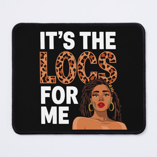 Item preview, Womens It The Locs for Me Leopard Black Hair African designed and sold by TheWizArt.