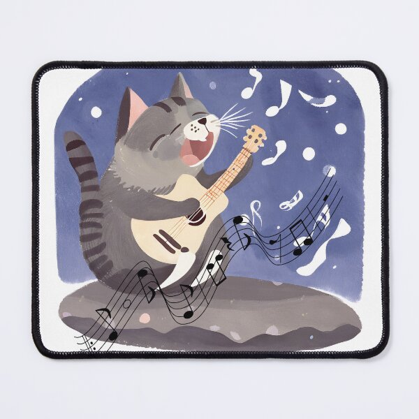 Item preview, Cat said Music Speaks where words fail designed and sold by Vibes-vintage.