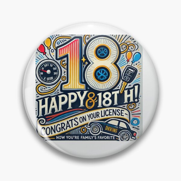 Item preview, 18th Birthday Driver's License Gift Card designed and sold by FritzlerIV.