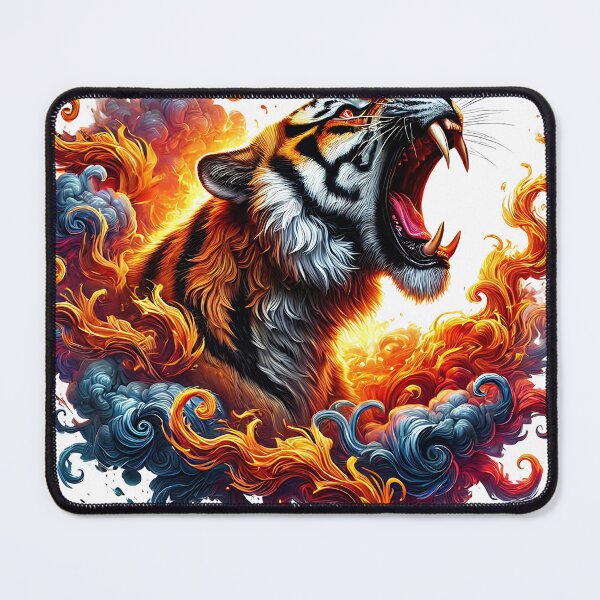 Item preview, Roaring Tiger Design: Fierce Power and Wild Elegance designed and sold by sanattasarim.