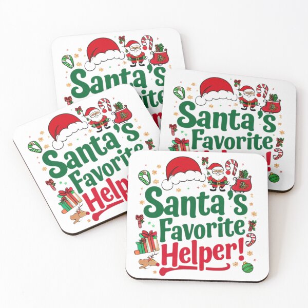 Item preview, Santa’s Favorite Helper T-Shirt – Festive Holiday Cheer designed and sold by Design Fusion.