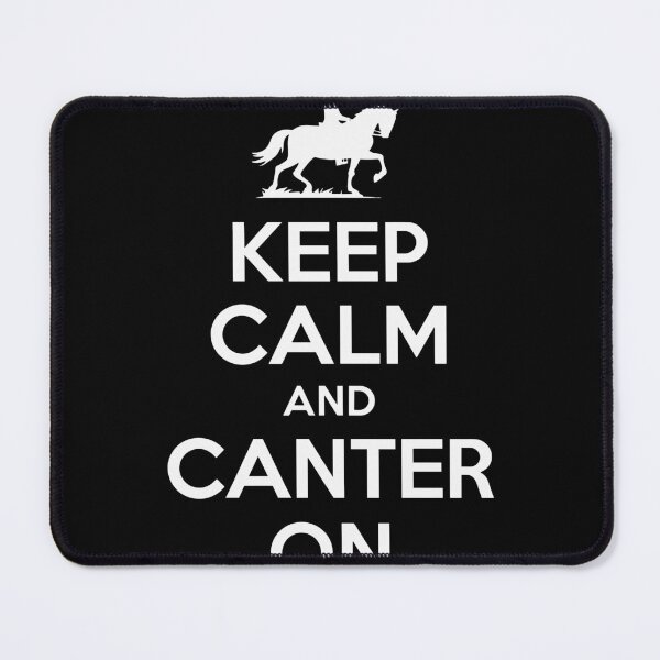 Item preview, Keep Calm and Canter On designed and sold by InsanseCreation.