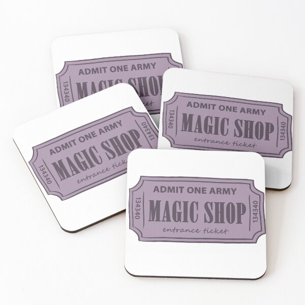 Item preview, Magic shop entrance ticket  designed and sold by GlowInSnow.