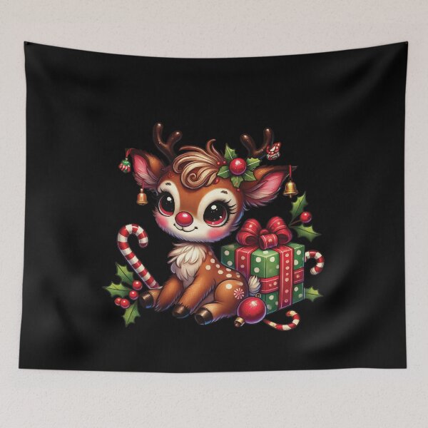 Item preview, Weihnachten Rentier Mit Geschenken Und designed and sold by LuminOrb.