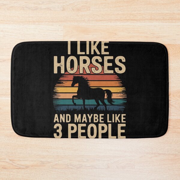 Item preview, Funny Vintage Horse Quote designed and sold by InsanseCreation.