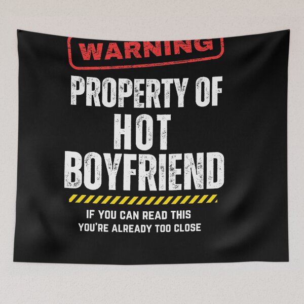 Item preview, Property of Hot Boyfriend | Cougar gf funny valentine designed and sold by TheTimer.