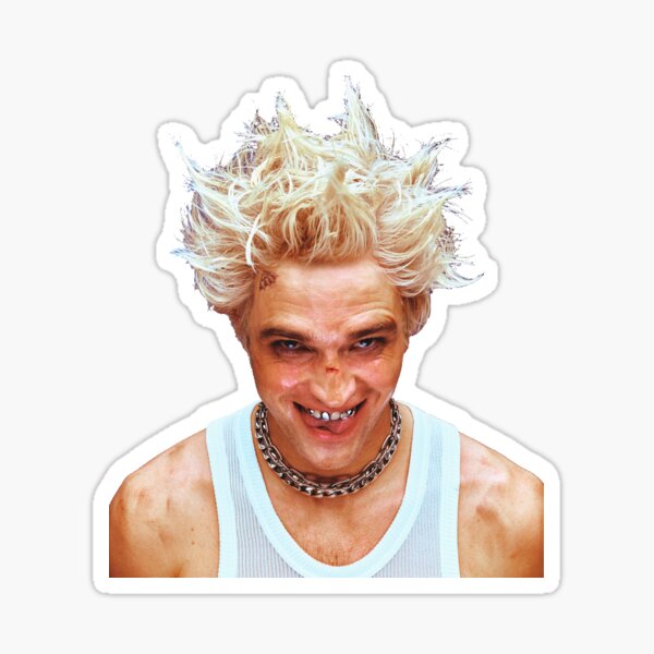 Item preview, Robert Pattinson photoshoot sticker designed and sold by trashcanbaby.