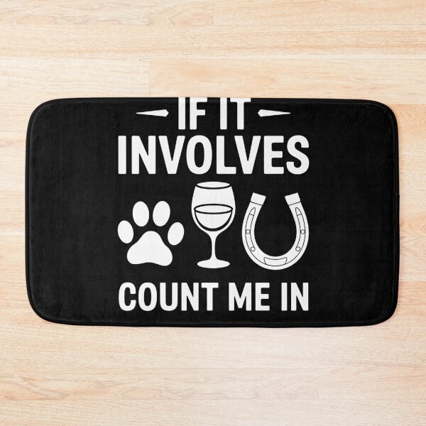 Item preview, Dog, Horse and Wine Love designed and sold by InsanseCreation.