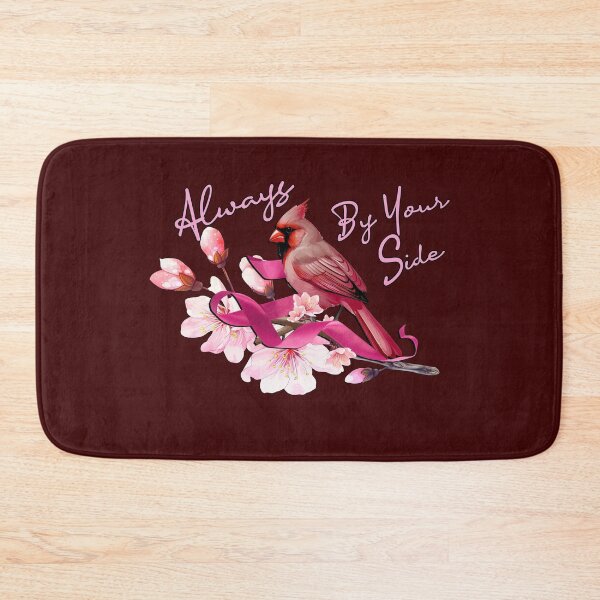 Item preview, Breast Cancer Awaress Always By Your Side Support Quote designed and sold by Cute & Sassy Custom Gifting Boutiques.