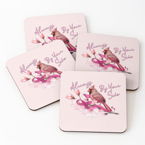 Item preview, Breast Cancer Awaress Always By Your Side Support Quote designed and sold by tamdevo1.