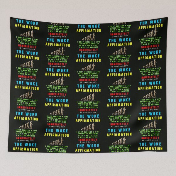 Item preview, The Woke Affirmation Meme designed and sold by AlienAlmanac.
