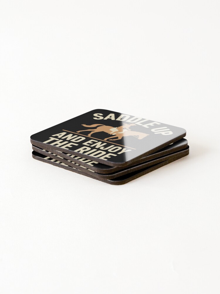 Thumbnail 4 of 5, Coasters (Set of 4), Enjoy the Ride designed and sold by InsanseCreation.