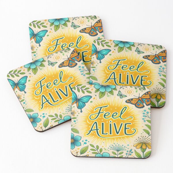 Item preview, Feel Alive designed and sold by Imaginarium of Chaos falcon88 .