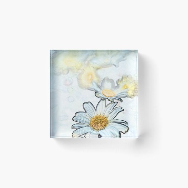 Item preview, Daisy Flower - Golden Yellow and Blue designed and sold by hayrettinsokmen.