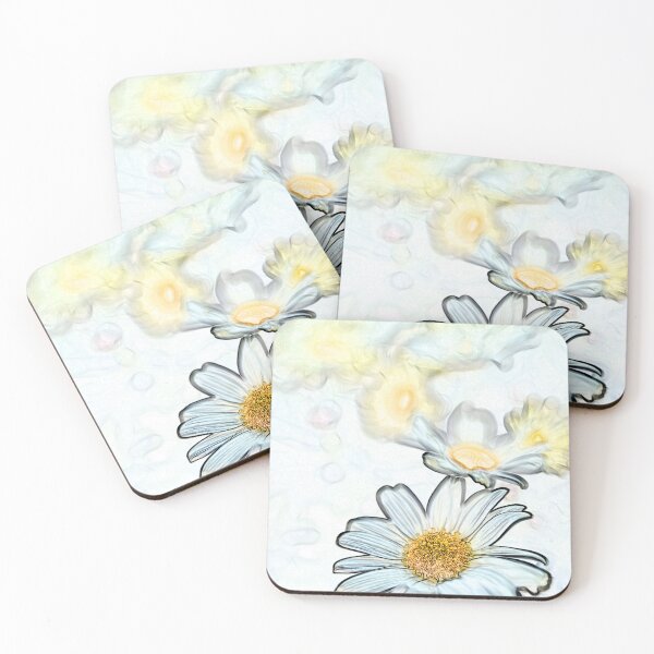 Item preview, Daisy Flower - Golden Yellow and Blue designed and sold by hayrettinsokmen.