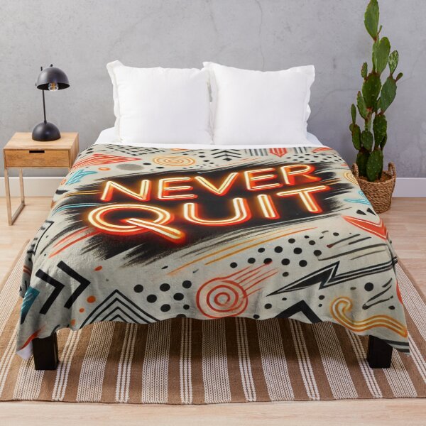 Item preview, Never Quit designed and sold by Imaginarium of Chaos falcon88 .