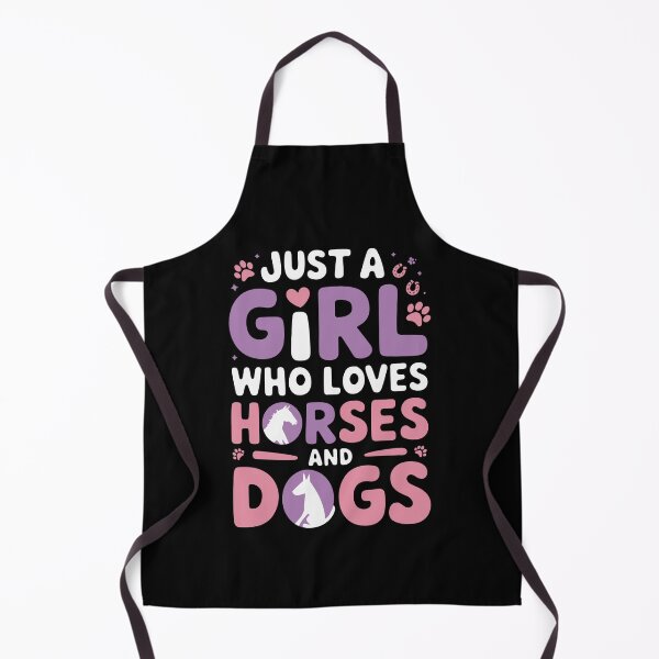 Item preview, Just a Girl Who Loves Horses and Dogs designed and sold by InsanseCreation.