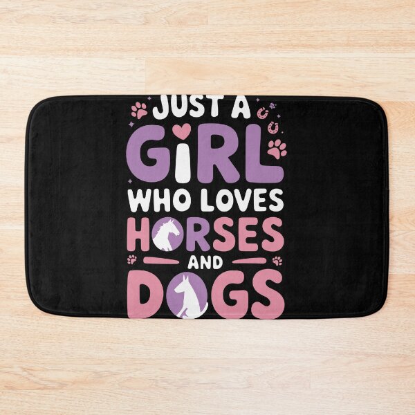 Item preview, Just a Girl Who Loves Horses and Dogs designed and sold by InsanseCreation.