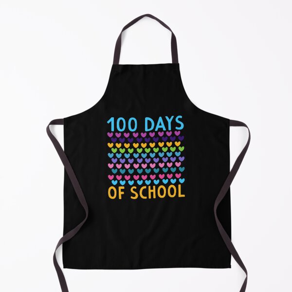 Item preview, 100 Days of School – Colorful Hearts Celebration designed and sold by Belhbib Art ⭐⭐⭐⭐⭐.