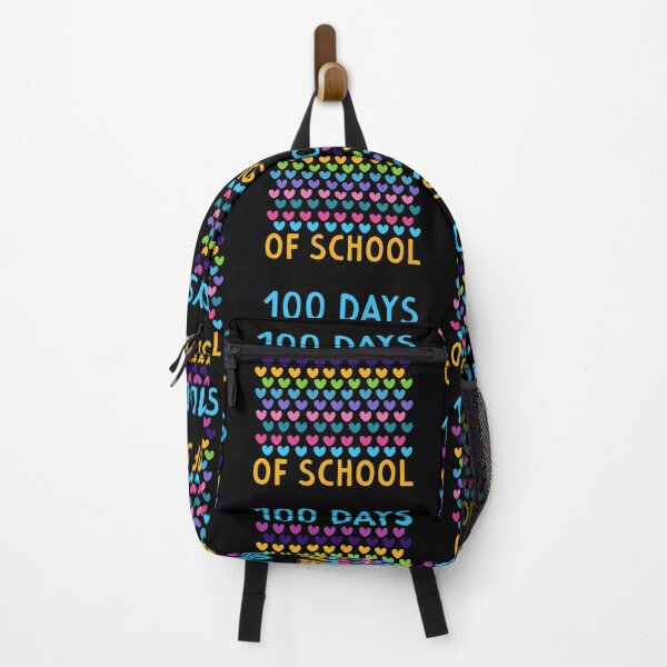 Item preview, 100 Days of School – Colorful Hearts Celebration designed and sold by Belhbib Art ⭐⭐⭐⭐⭐.