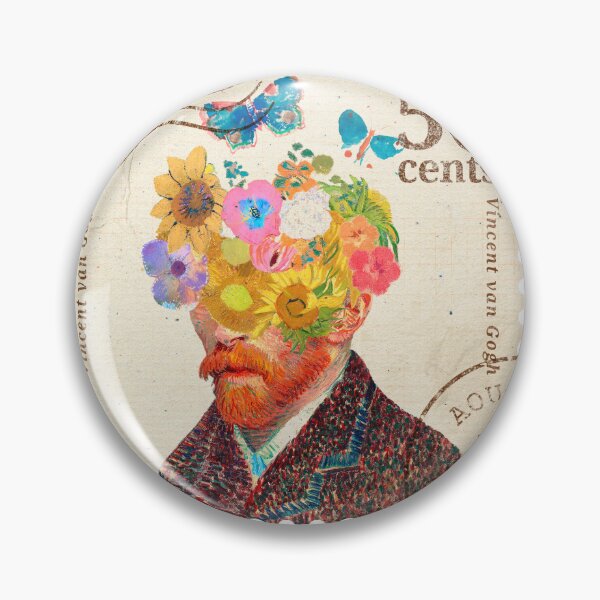 Item preview, Vincent Van Gogh Stamp designed and sold by RoamInk.