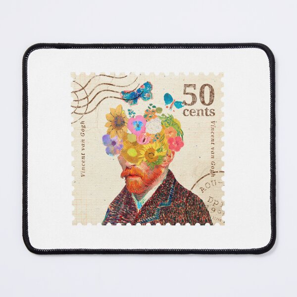 Item preview, Vincent Van Gogh Stamp designed and sold by RoamInk.
