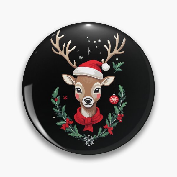Item preview, Festive Christmas Reindeer Celebration designed and sold by LuminOrb.