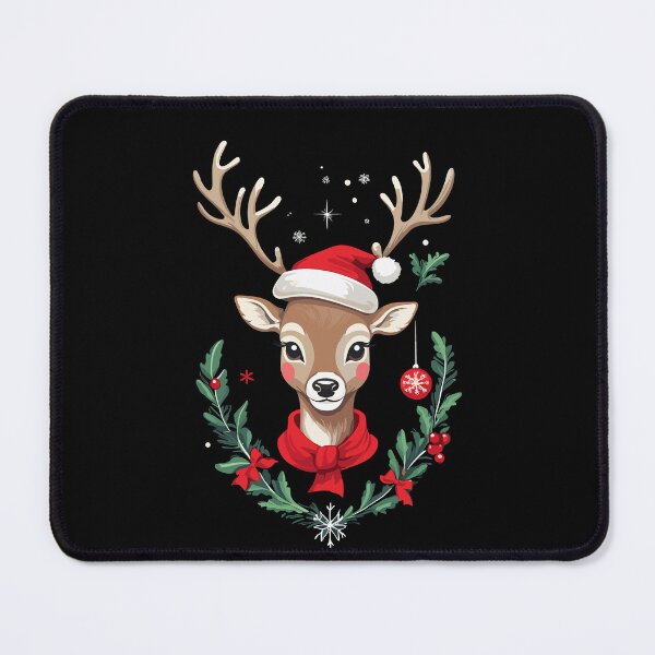 Item preview, Festive Christmas Reindeer Celebration designed and sold by LuminOrb.