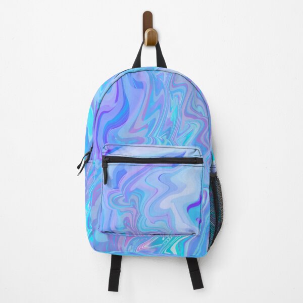 Item preview, Blue and Lavender Rippled Fall designed and sold by JaygiesDesign.