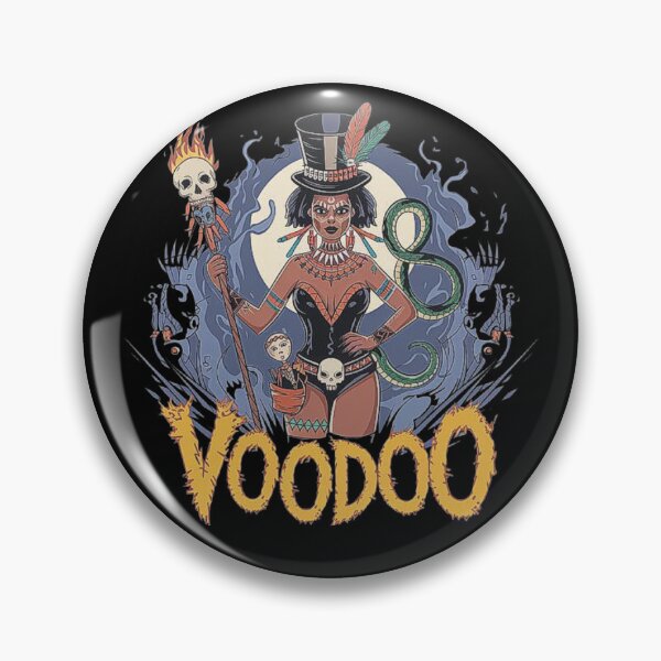 Item preview, Voodoo Priestess Artwork with Mystical Elements designed and sold by love3617.