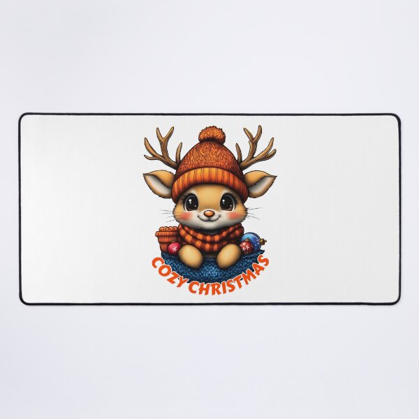 Item preview, Cozy Christmas Reindeer designed and sold by BukkyStory.