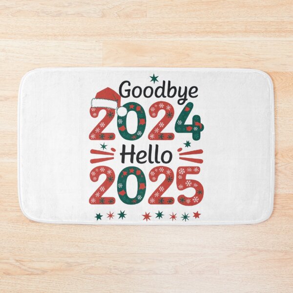 Item preview, Goodbye 2024, Hello 2025 designed and sold by BugiDesignArt.