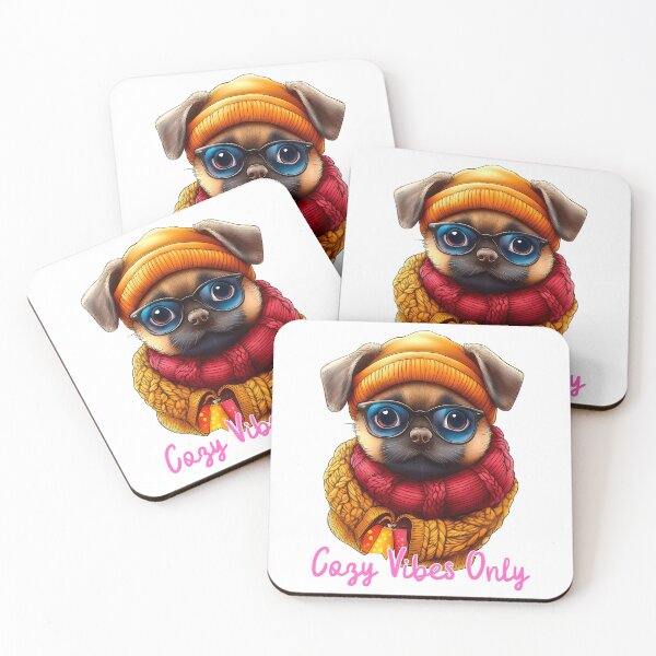 Item preview, Cozy Pug in Winter Gear designed and sold by BukkyStory.