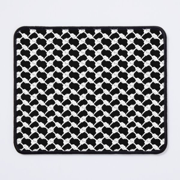 Item preview, Palestine PLO Keffiyeh Shemagh Ghutra Ghutrah, Hatta Pattern designed and sold by Pinkandfurryous.
