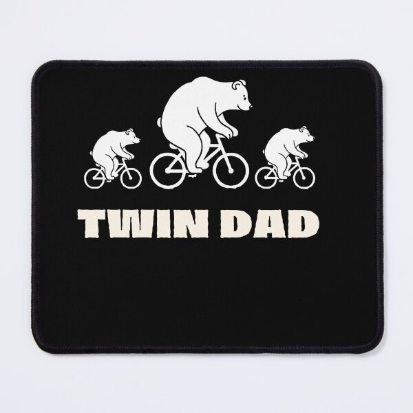 Item preview, Dad of twins Funny newborn saying for grandmothers - Adorable bear twins designed and sold by TheTimer.