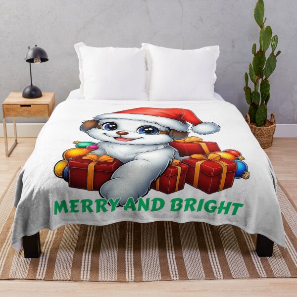 Item preview, Merry and Bright Puppy designed and sold by BukkyStory.