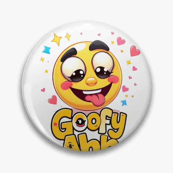 Item preview, Goofy ahh emoji designed and sold by LeiuLetters.