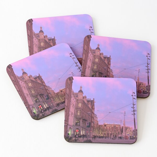 Item preview, Sunset in Amsterdam Square designed and sold by Quoppidou.
